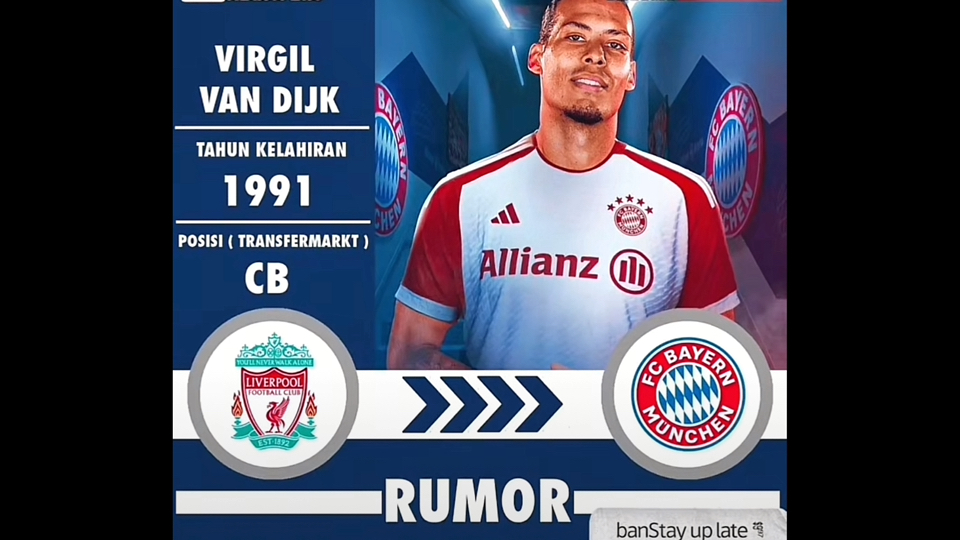 拜仁险胜巴萨，范戴克补时绝平欧冠